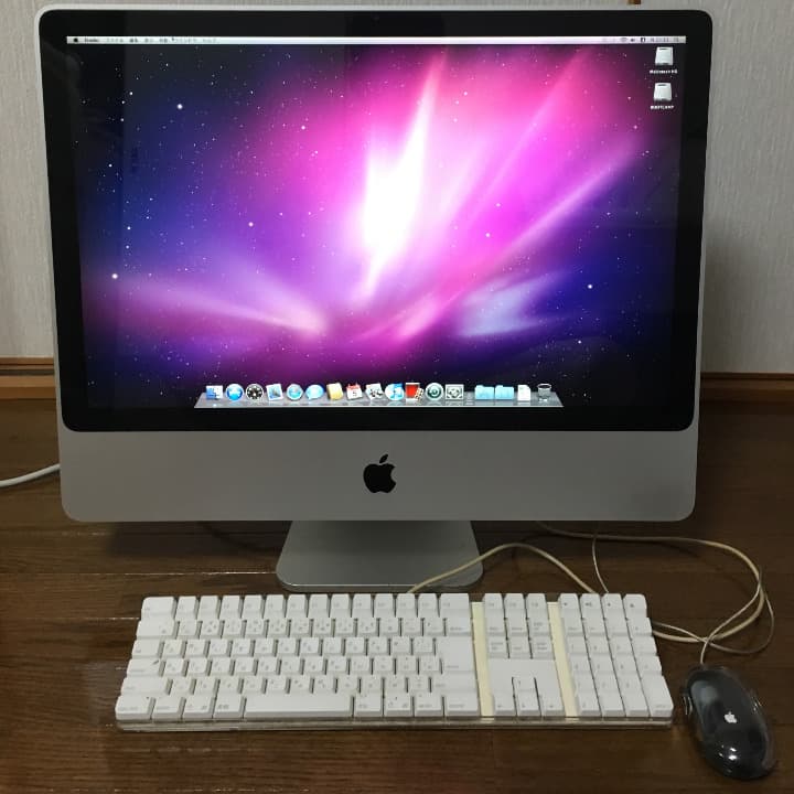 IMAC 24inch icore2duo2.8GHZ ４G Windows7
