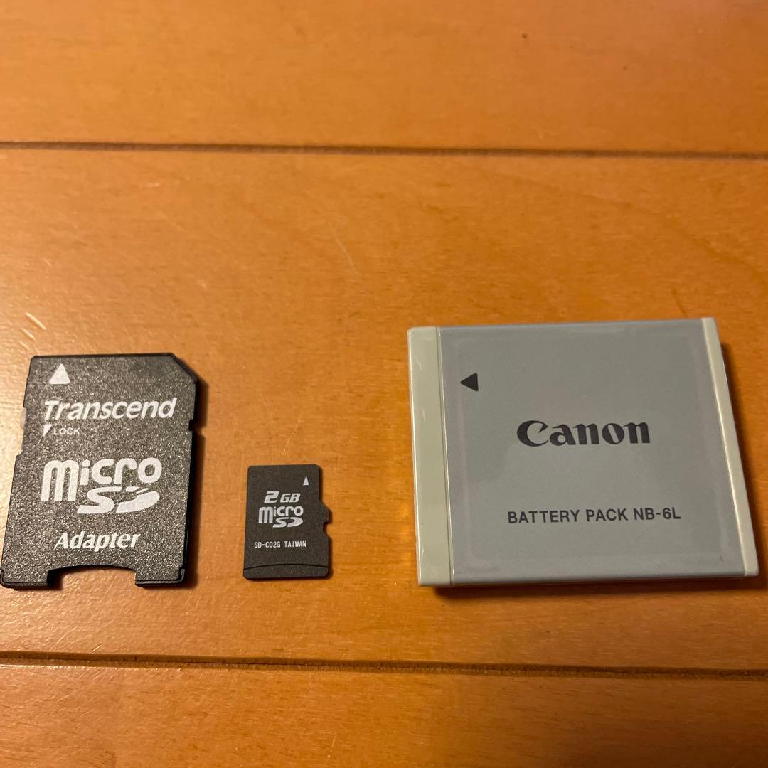 Canon IXY 10S ピンク 本体と付属品