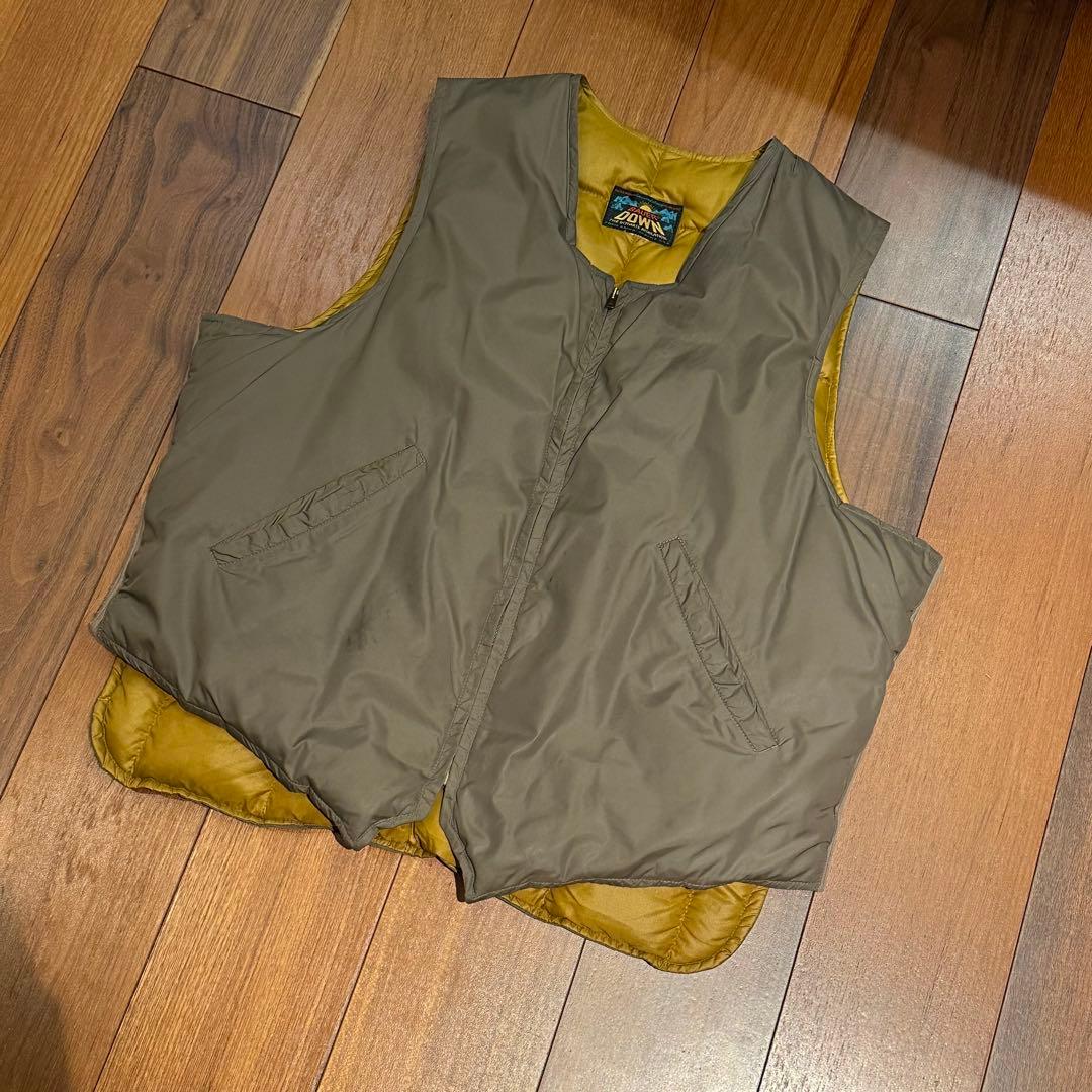 60s エディーバウアー 日の出タグ ダウンベスト 42-44 ビンテージ