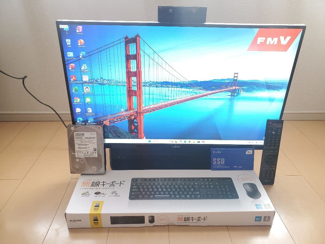 富士通FMV FH90/A3/i7-6700HQ/M.2SSD1TB/32GB