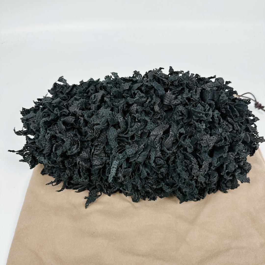 美品　使用感少　ボッテガヴェネタ　パンチング　イントレチャート　クラッチバッグ