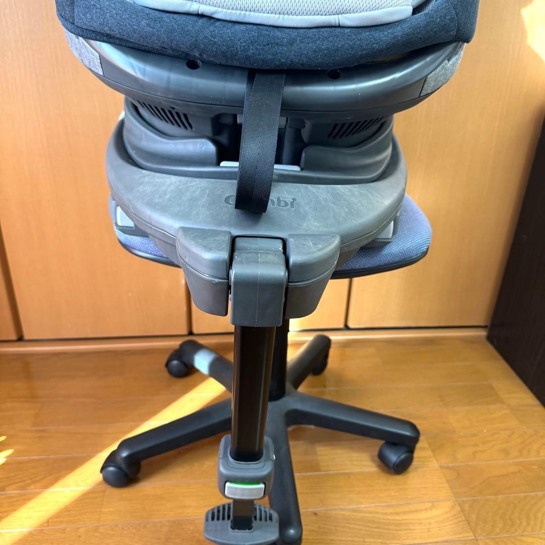 【美品】コンビ THE S ZA-670 最上位 モデル　ISOFIX ブルー