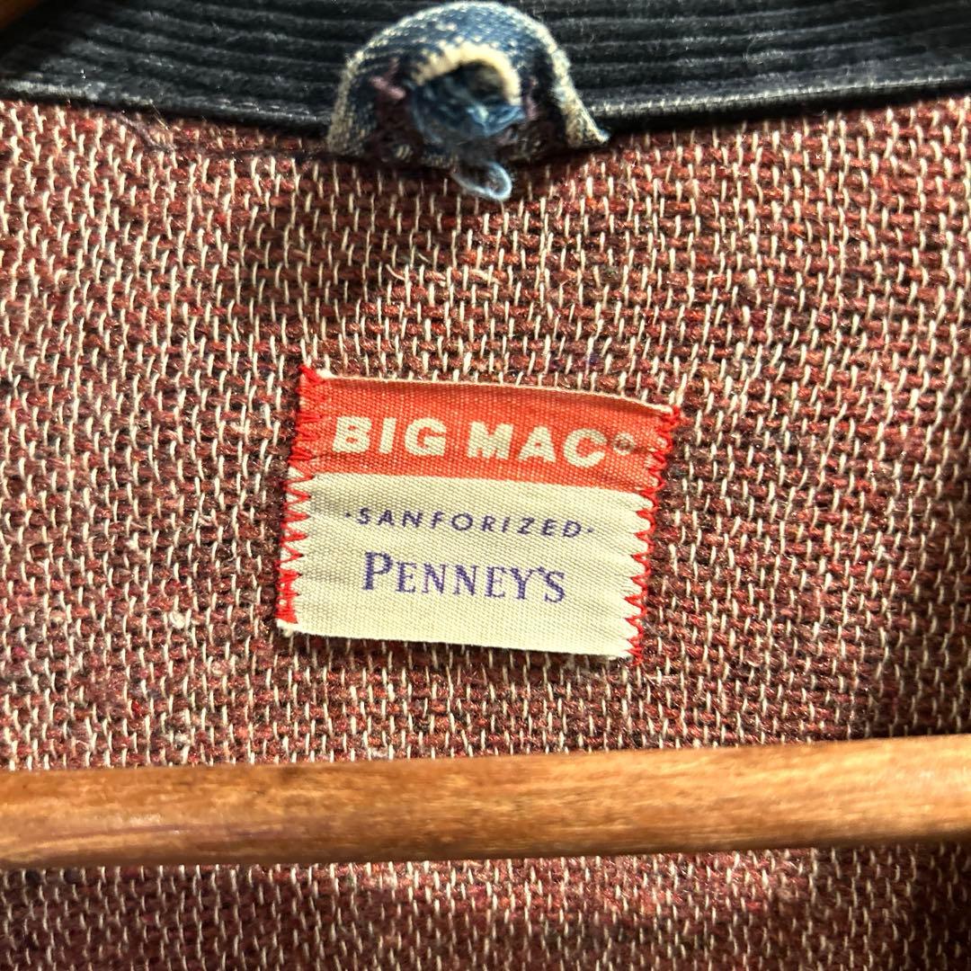 【BIG MAC】　ビックマック　usa製　ビンテージ　カバーオール　50's