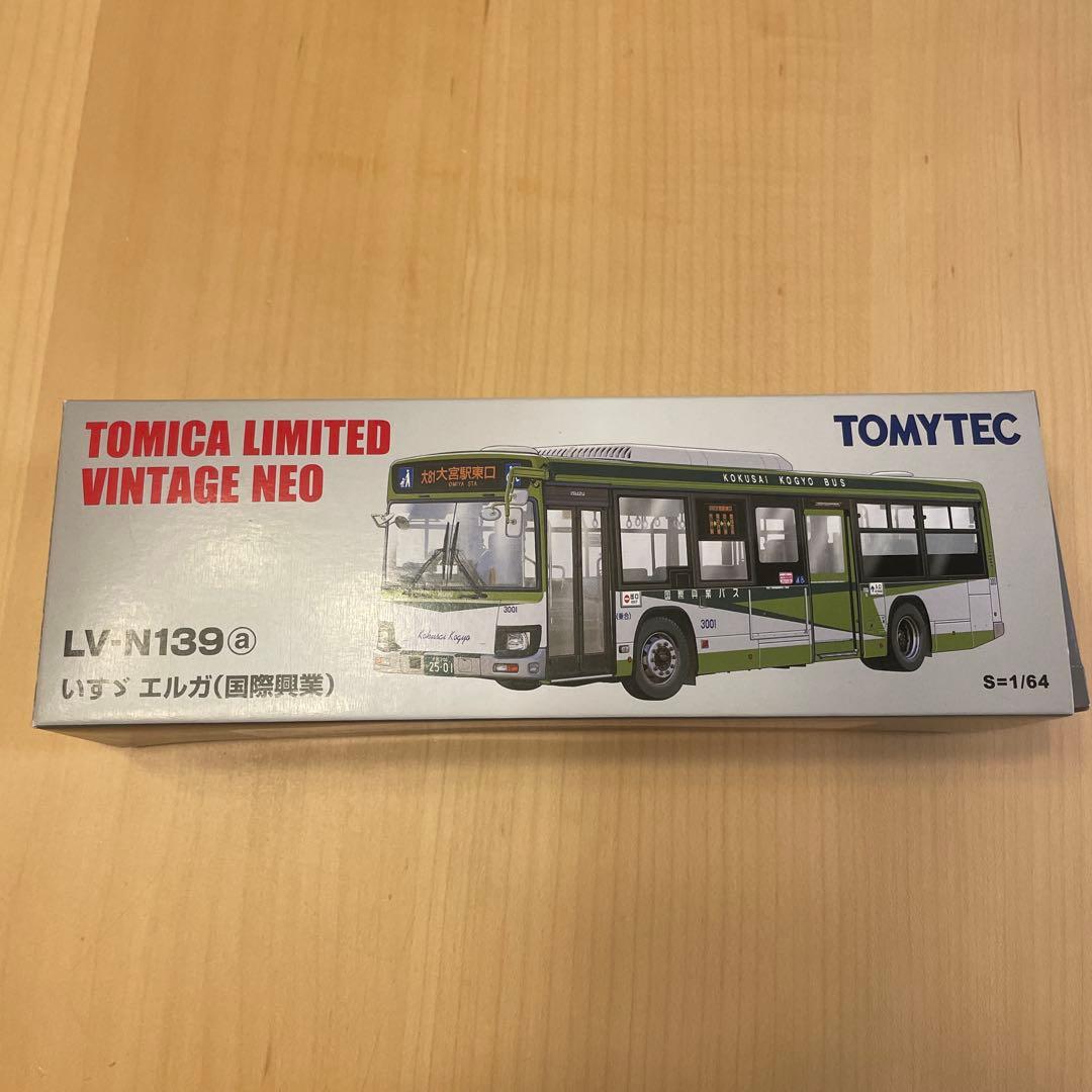 トミカリミテッドビンテージネオLV-N139 いすゞエルガ（国際興業）