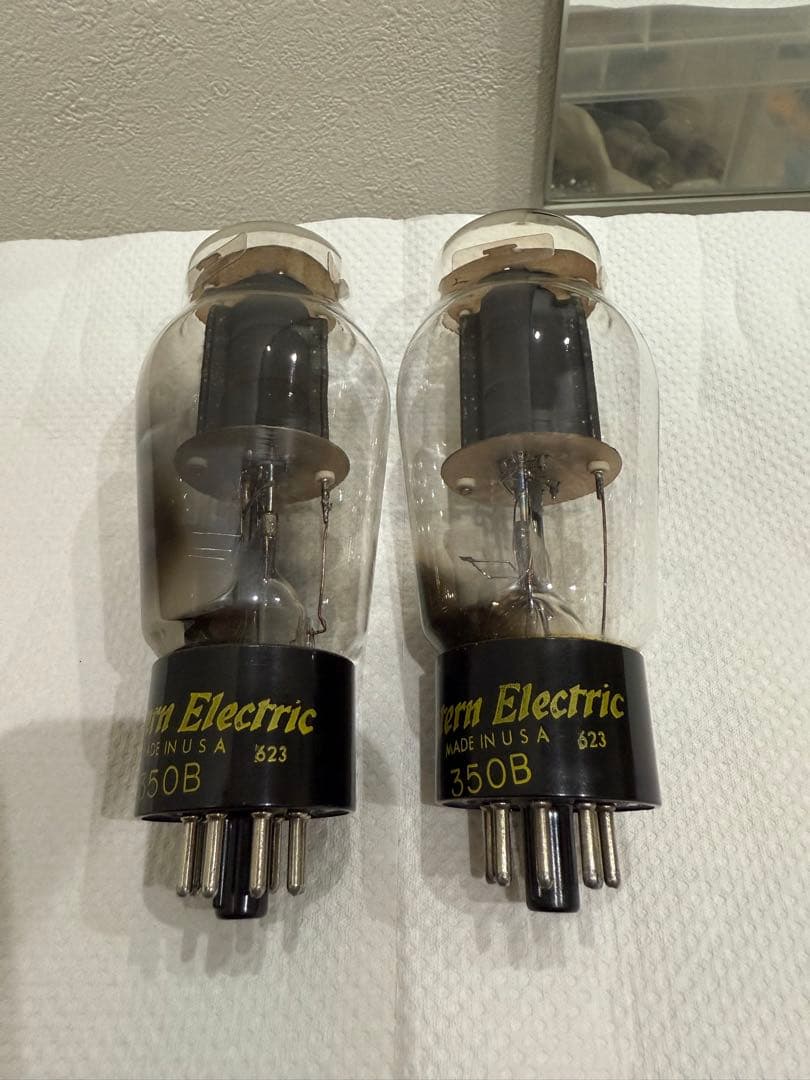 Western Electric 350B 真空管 2本セット