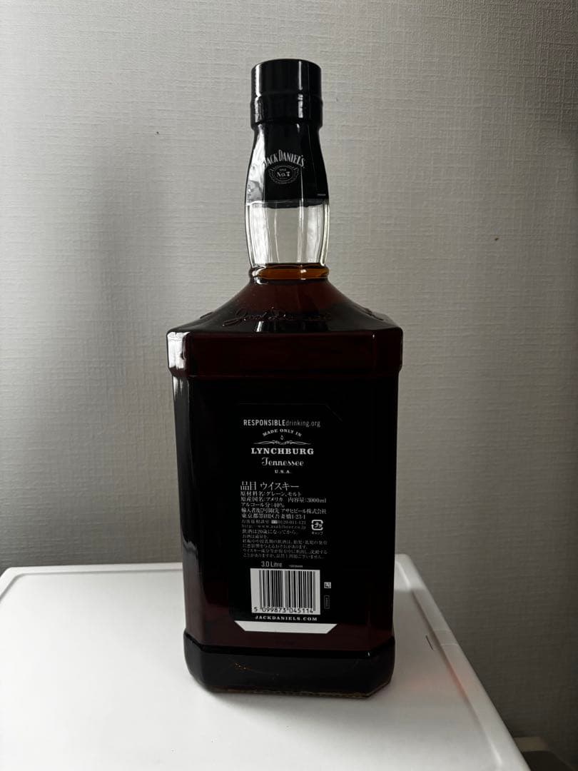 ジャックダニエル　3リットルボトル