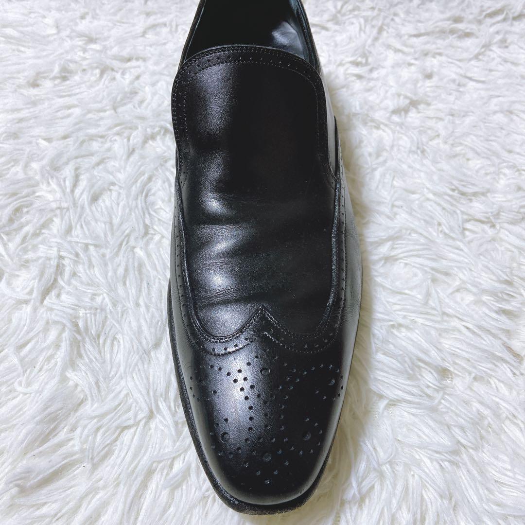 希少⭐️サルヴァトーレフェラガモ　ビジネスシューズ　パンチング加工　9D メンズ