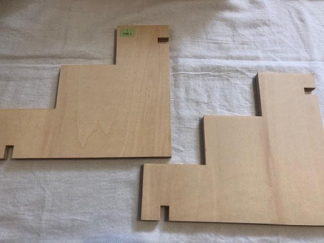 最終お値下げ【美品】三童子三段飾り（特製・山里）　小黒三郎　組み木の五月人形