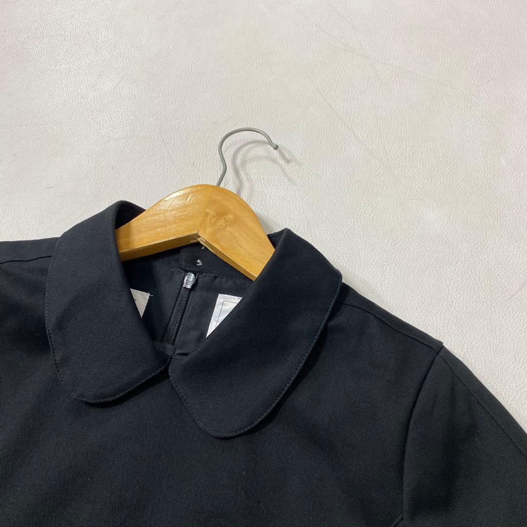 美品 foufou フーフー THE DRESS 丸襟 フレアワンピース