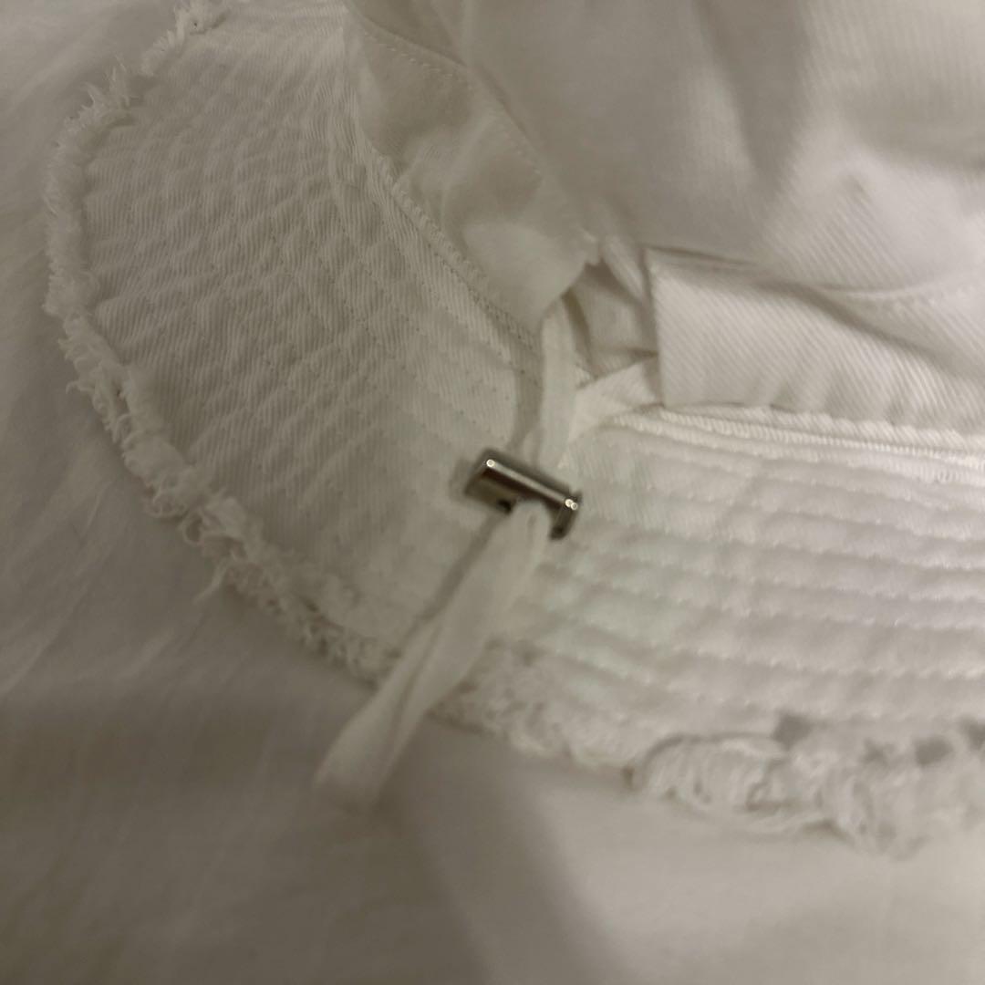 JACQUEMUS ホワイト 帽子 バケットハット