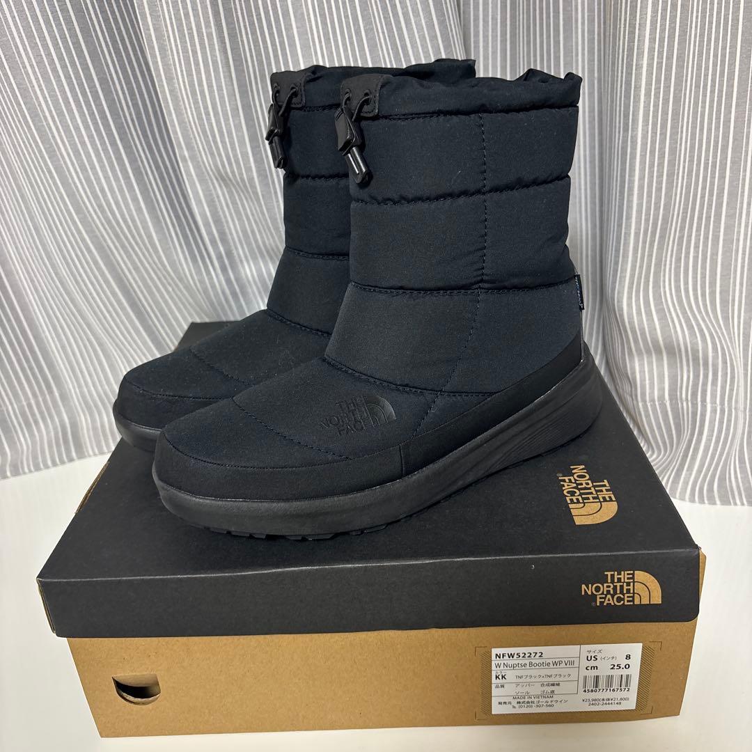 23.5〜24.0におすすめノースフェイス【ヌプシブーティ】試着のみ　ブラック