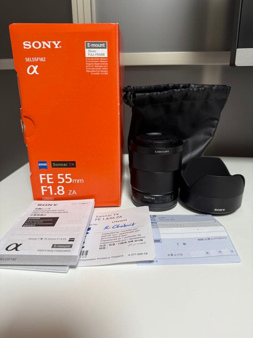 レンズ(単焦点) SEL55F18Z Sonnar T* FE 55mm F1.8