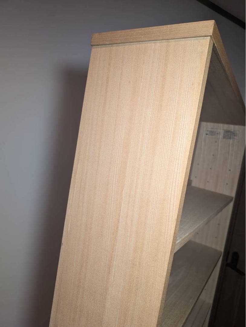 ■送料込■無印良品 MUJI 木製シェルフ ミドルタイプ 本棚シェルフ