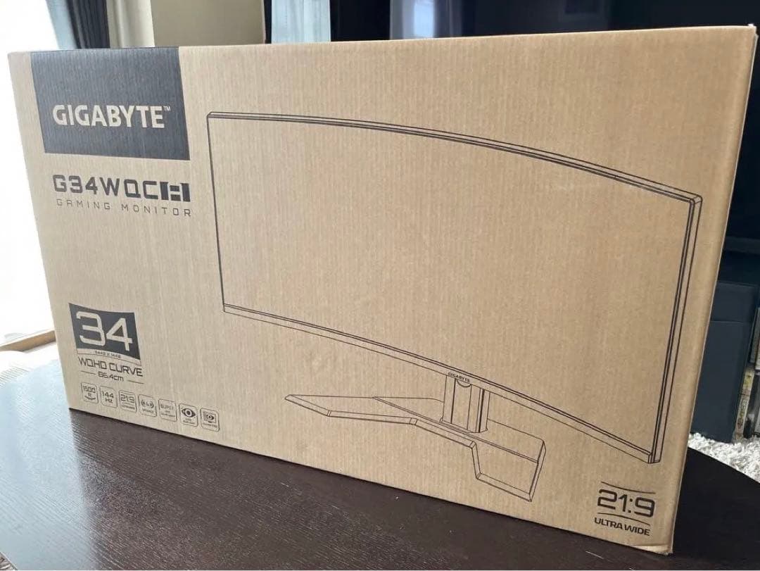GIGABYTE G34WQC A 34インチ UWQHD