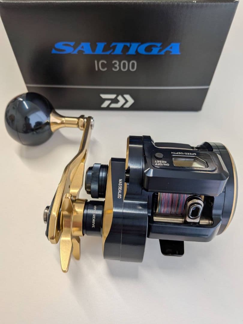ダイワ　ソルティガ IC300　ベイトリール