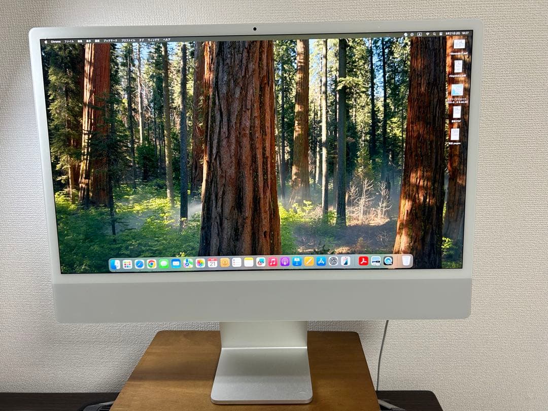 Apple iMac シルバー24インチ M1 2021