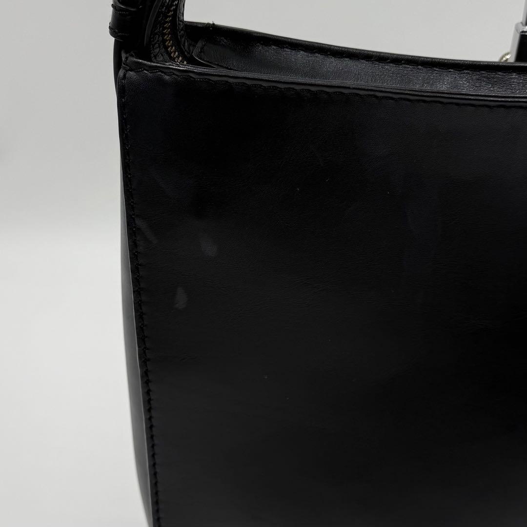 MOTHER HOUSE ブライト ワンショルダーバッグ 牛革 レザー 黒