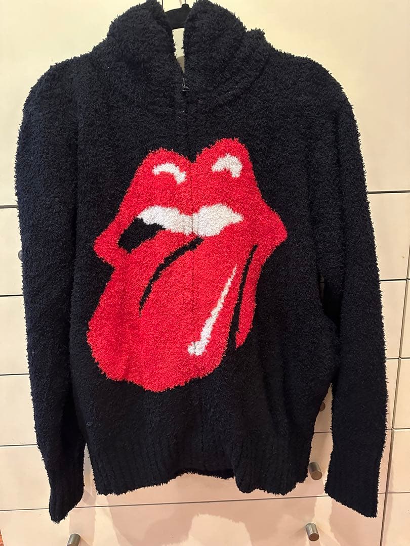 TMT×THE ROLLING STONES フリースパーカー