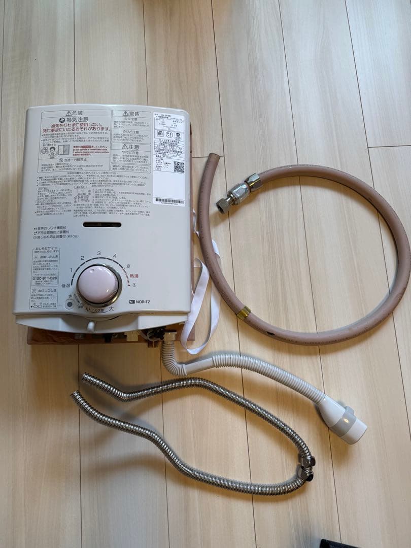 【美品】NORITZ ノーリツ GQ-541MW ガス小型湯沸かし器 動作確認済