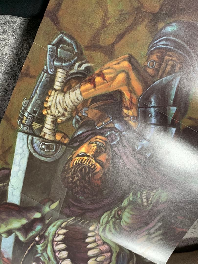 BERSERK イラスト画集ベルセルク。美品。貴重。ポスター付き。