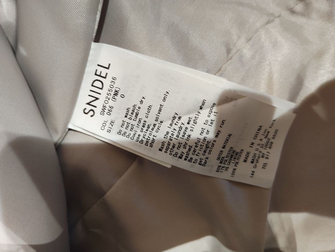 snidel ベアミニワンピース。Sサイズピンク