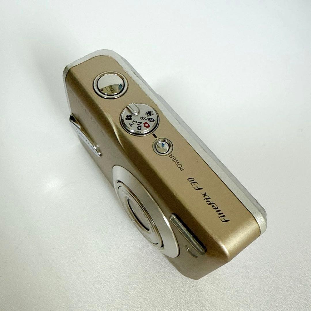 【動作確認済み】フジフィルム FinePix F30 シルバー コンデジ