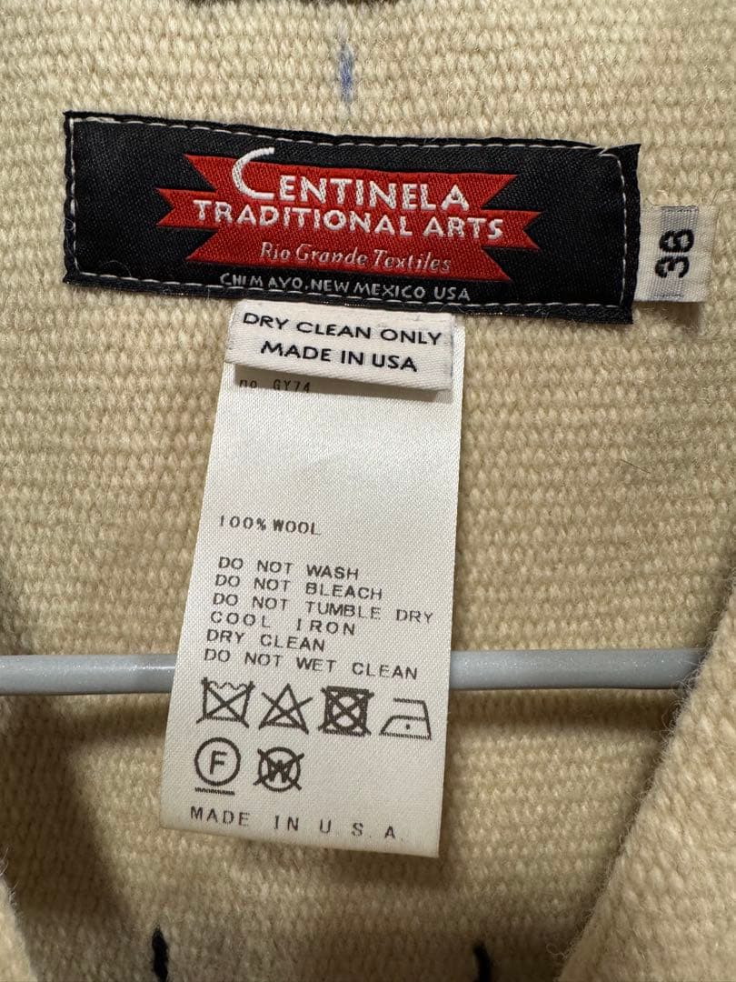 希少 センチネラCENTINELA チマヨベスト サイズ38
