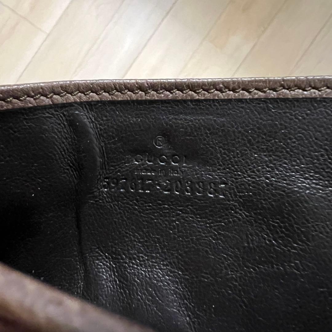 【訳あり】 グッチ GUCCI GGキャンバス 名刺入れ カードケース