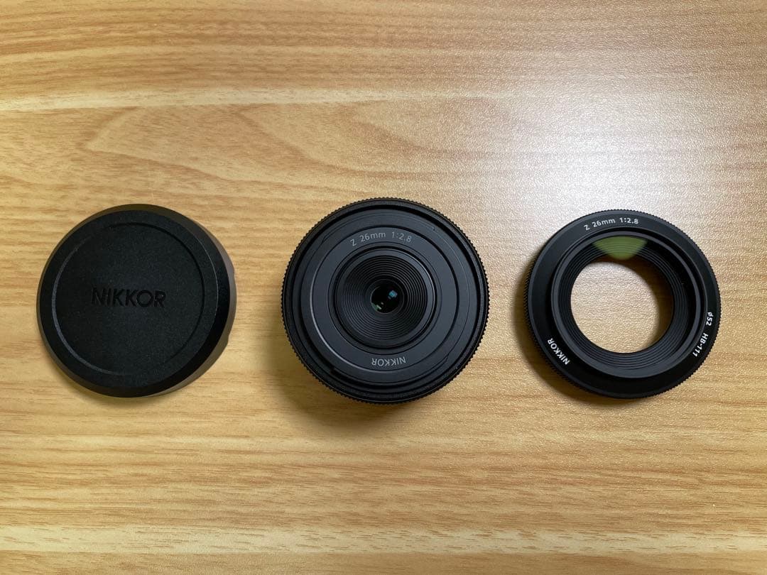 【美品】NIKKOR Z 26mm f/2.8 ARCREST II 付き