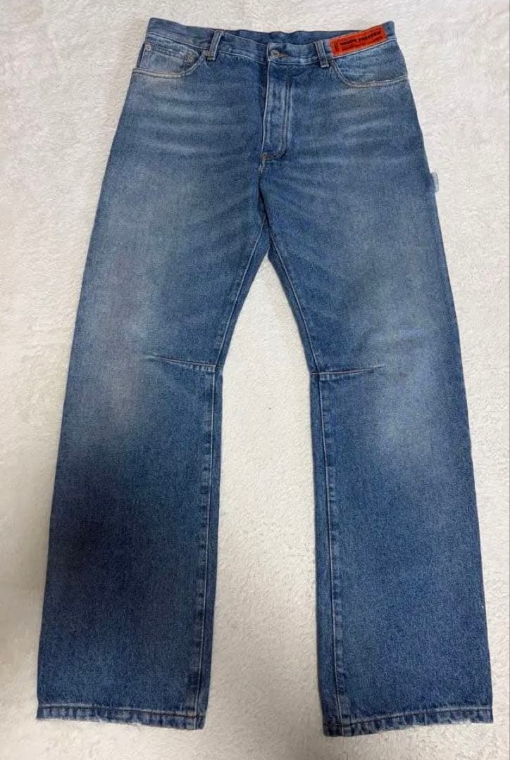 HERON PRESTON ペインターデニム　ワイドデニム