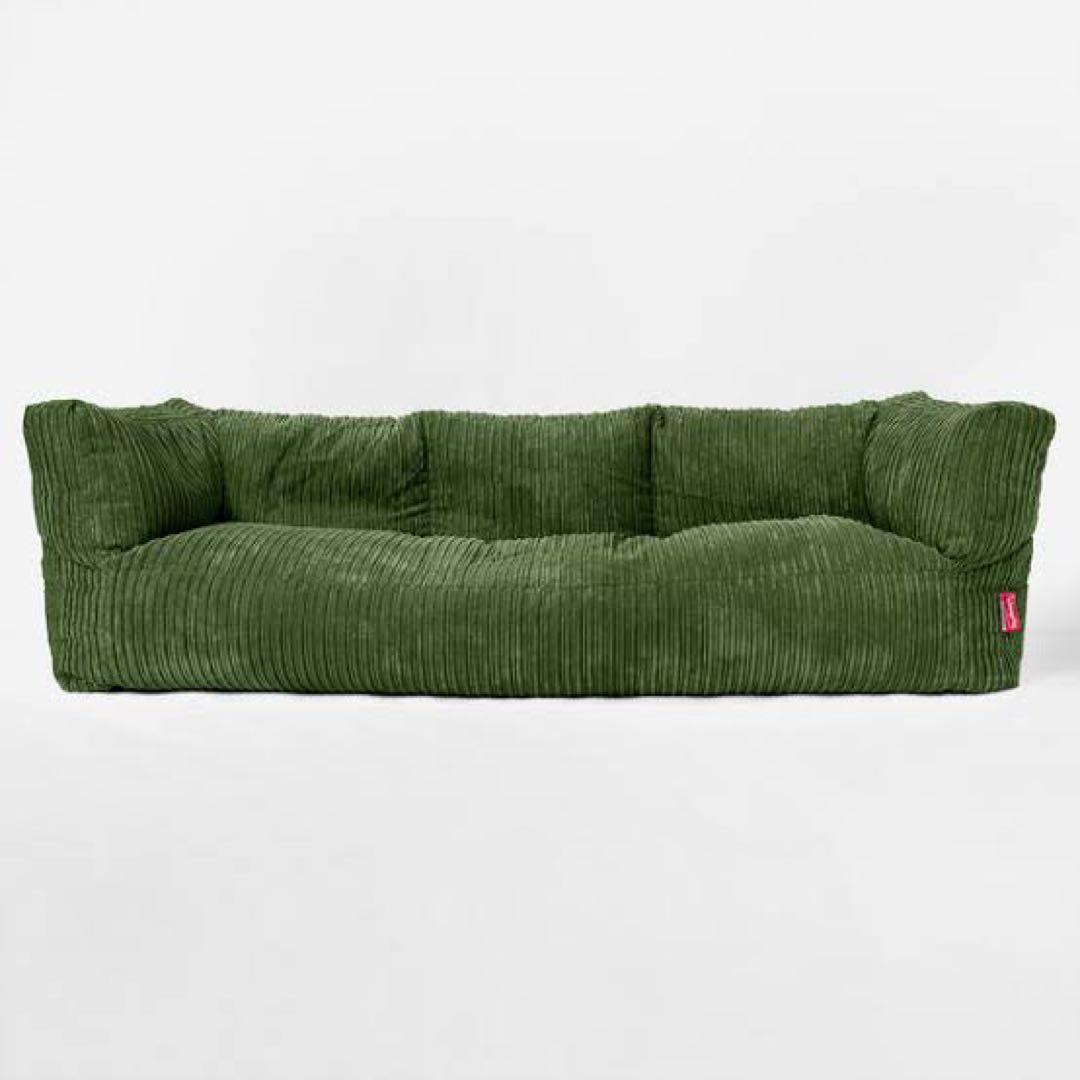 【最終値下げ】loungepug3人掛けアルバートソファビーズクッション