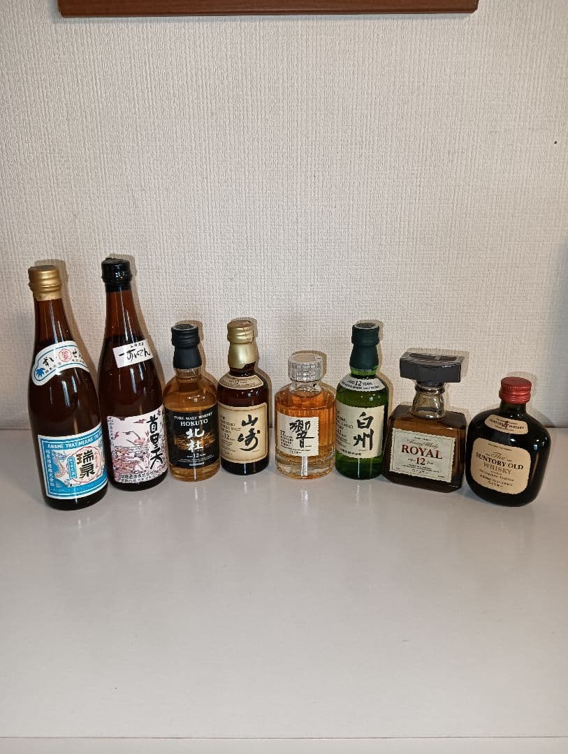 日本のウイスキーセット