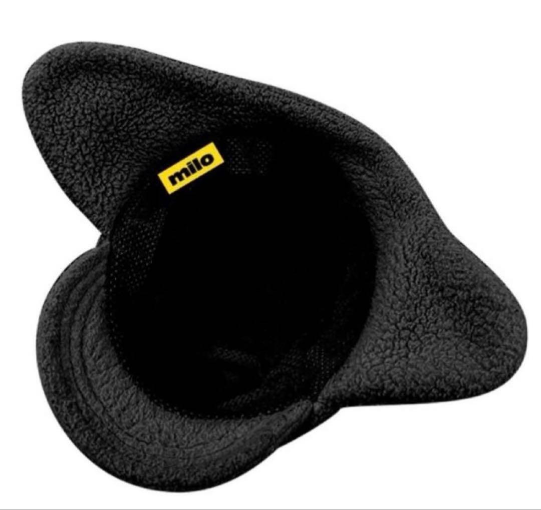 帽子 25aw Milo Fleece Cap Black