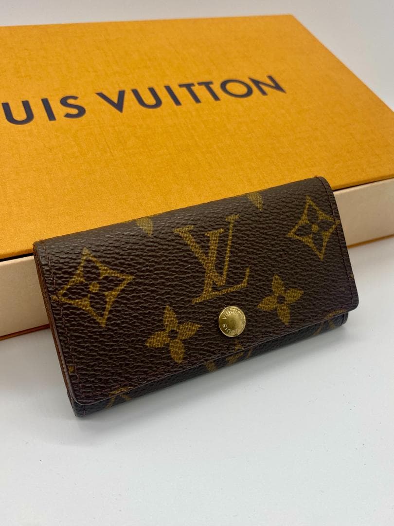 ルイヴィトン　キーケース　ミュルティクレ4　モノグラム