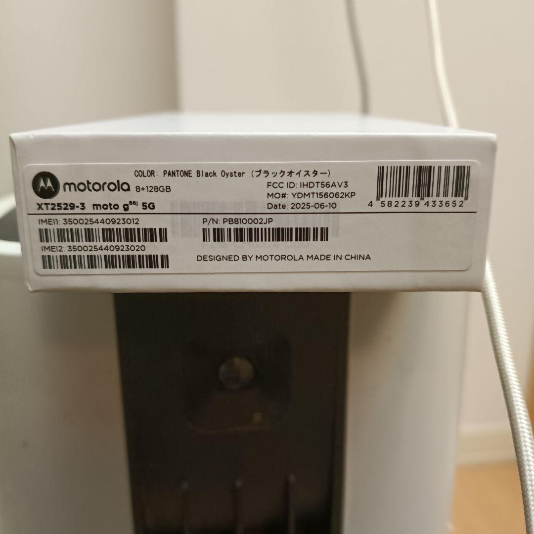 スマートフォン本体 motorola moto g66j 5G XT2529-3 8+128GB