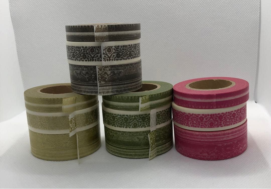 marks 装飾的な模様のマスキングテープ　18点