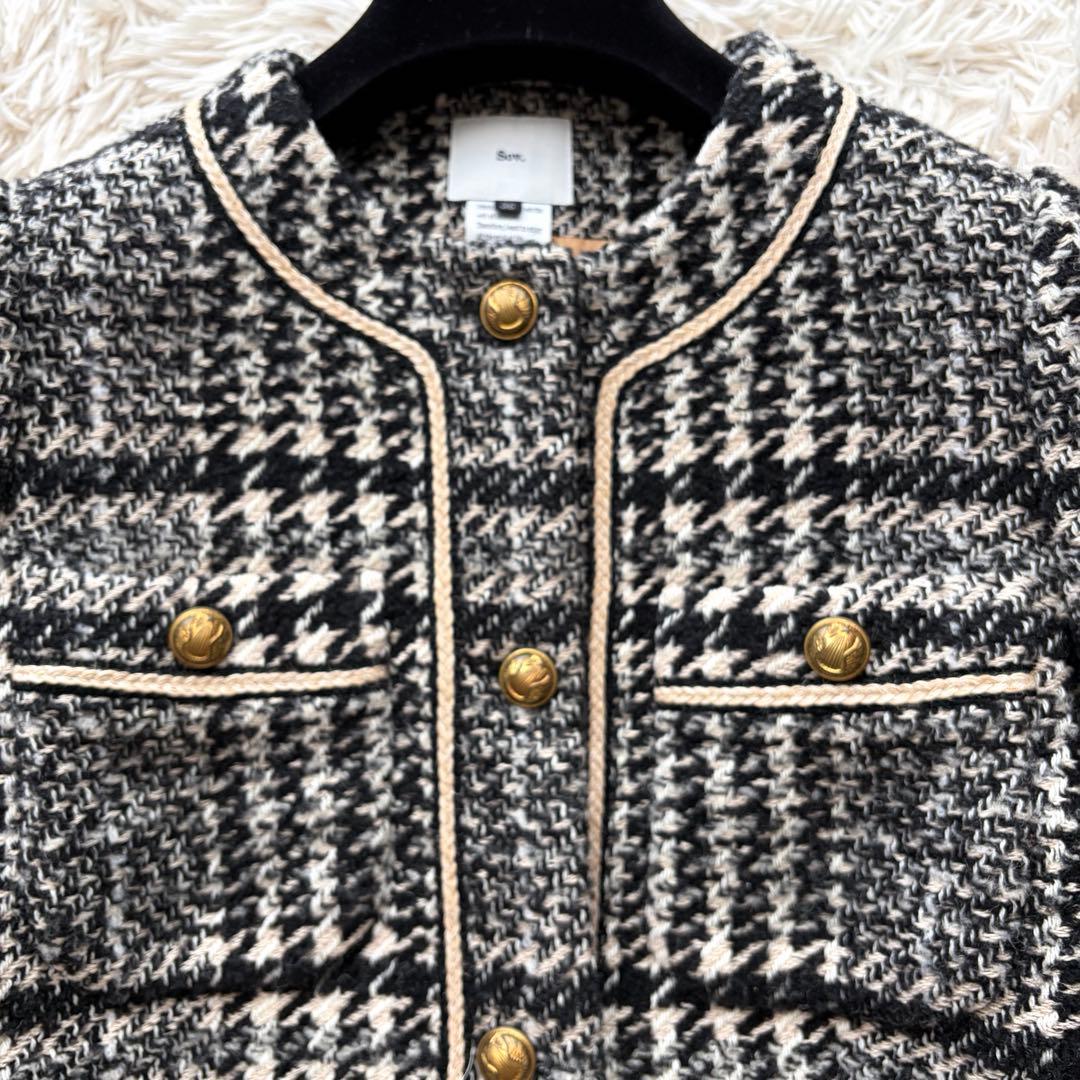 【美品✨】Sov. ダブルスタンダードクロージング ツイードジャケット 36