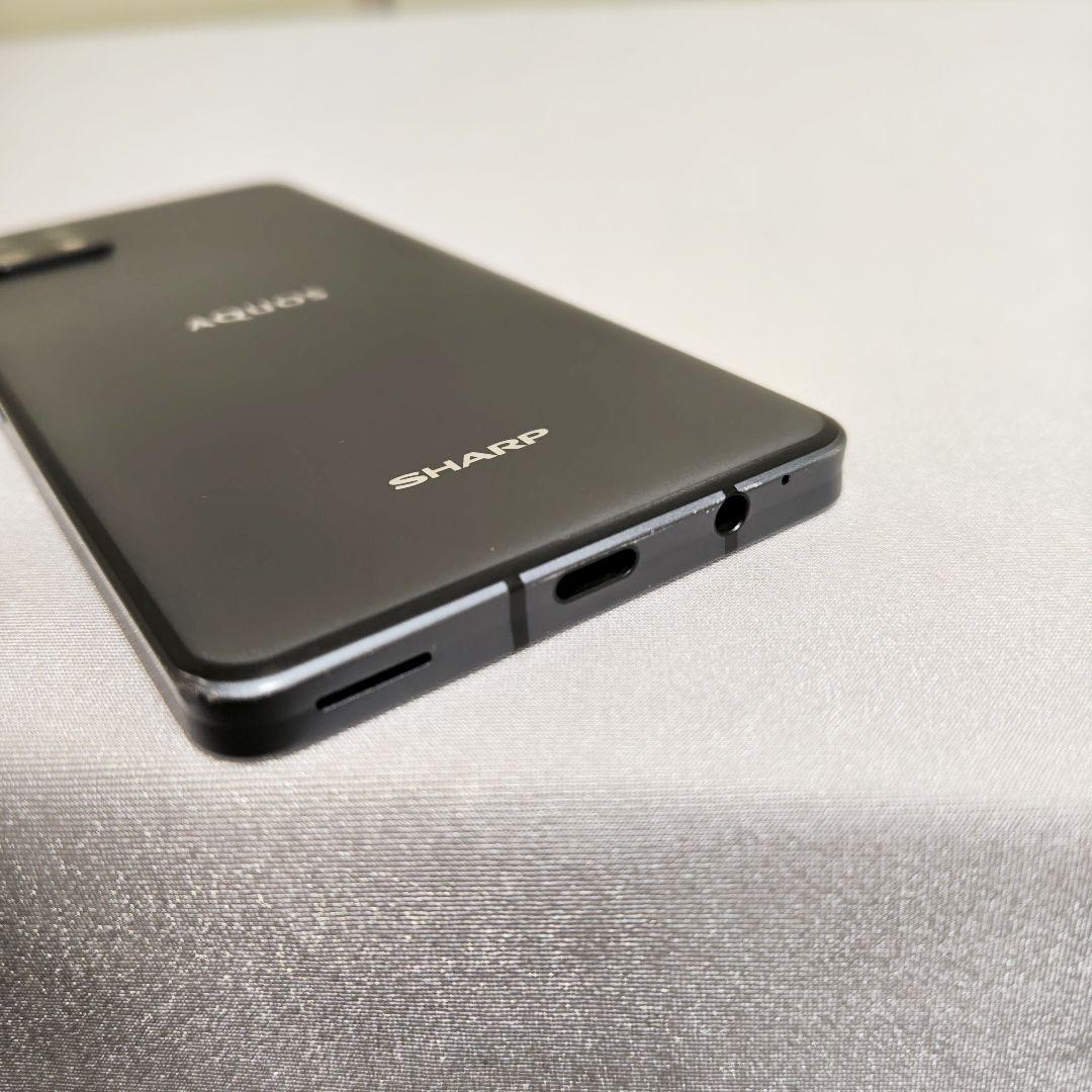スマホ SHARP AQUOS sense 6 SH-M19 ブラック