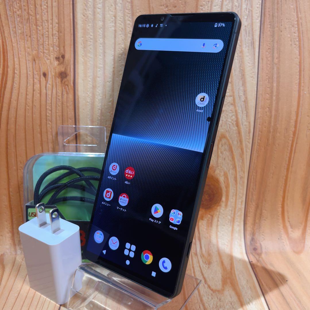 訳あり SIMフリー 本体 Xperia 1 Ⅴ 256 GB 366 グリーン