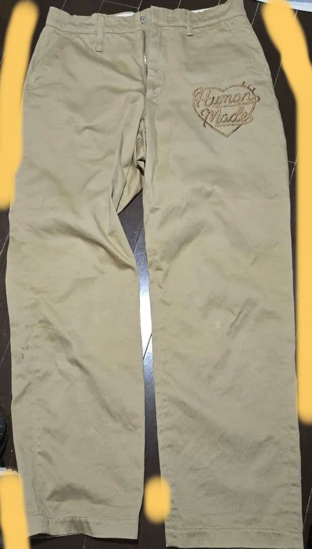 Human Made チノパン M used made in Japa