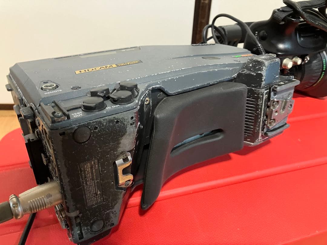 【ジャンク】ソニーHDCAMカムコーダーHDW-750（ケース付き）