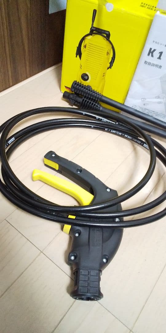 使用感も無くオススメ➰届けばそのまま使って頂けます(^o^)ケルヒャーK1