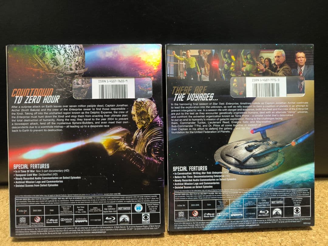 Star Trek: Enterprise Blu-ray シーズン1〜4セット