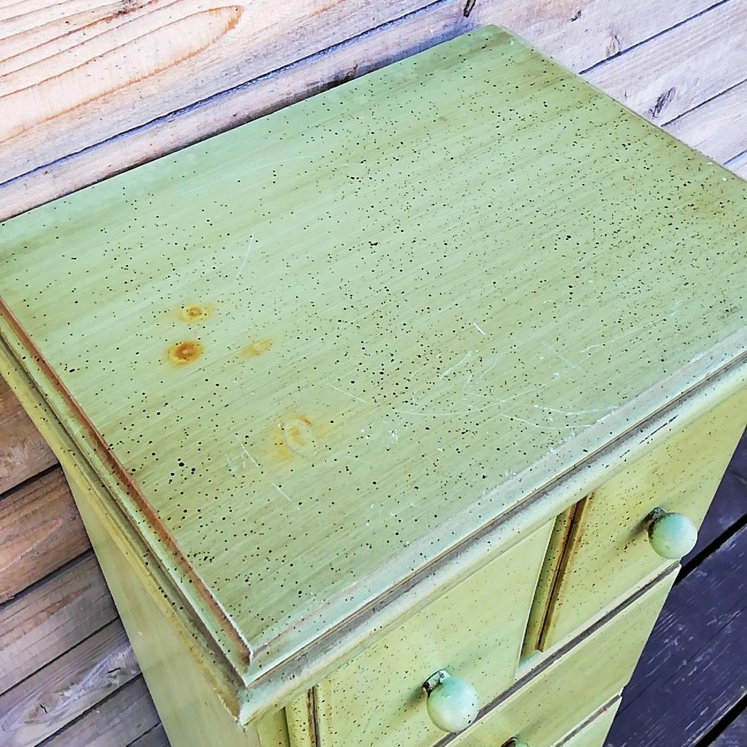 M●希少イタリア製☞Demain☜ヴィンテージ　4段　ミニ　チェスト