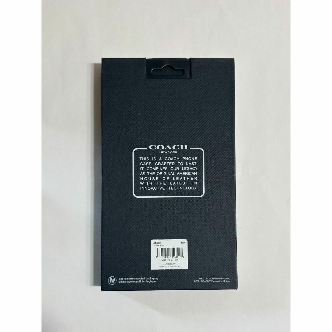 新品未使用　COACH iPhone13 pro ケースC8088 CO-404
