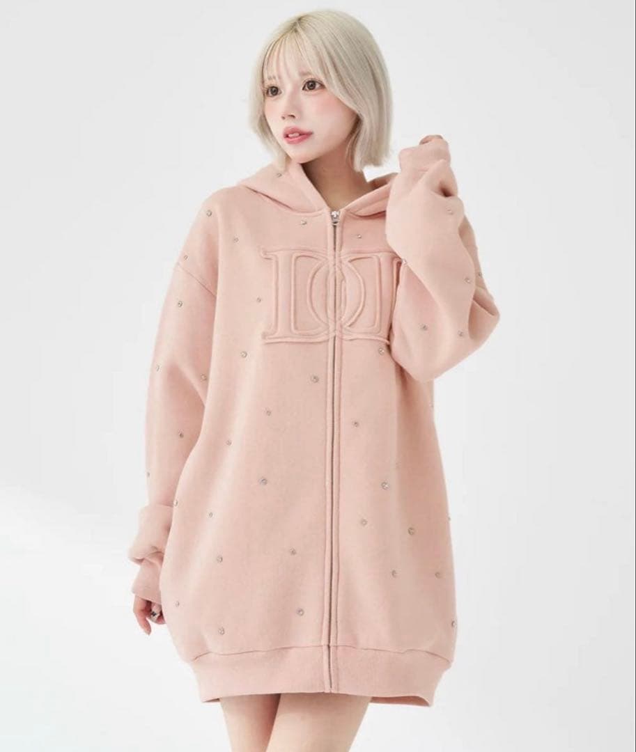 ダーリッチ パーカー ピンク