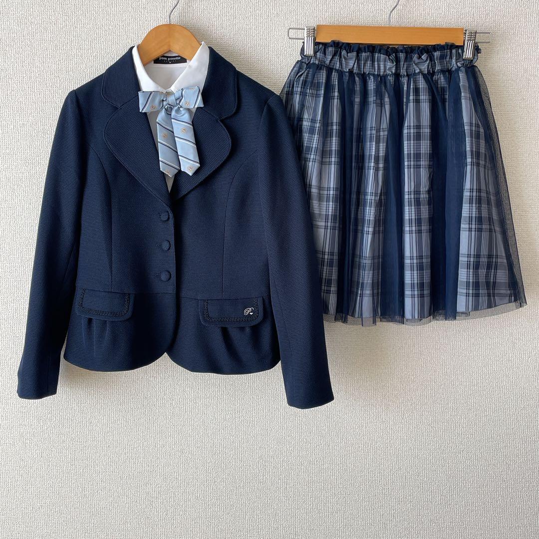 ポンポネット M 150cm スーツ 冠婚葬祭 フォーマル 卒服 入学 卒業式