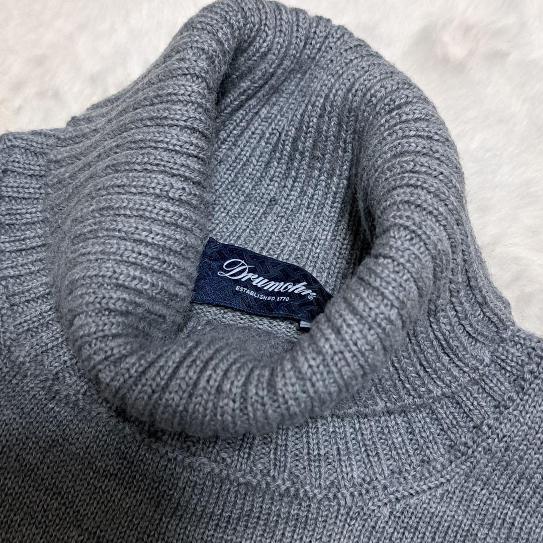 最終価格 “Drumohr Turtleneck Knit – Gray”