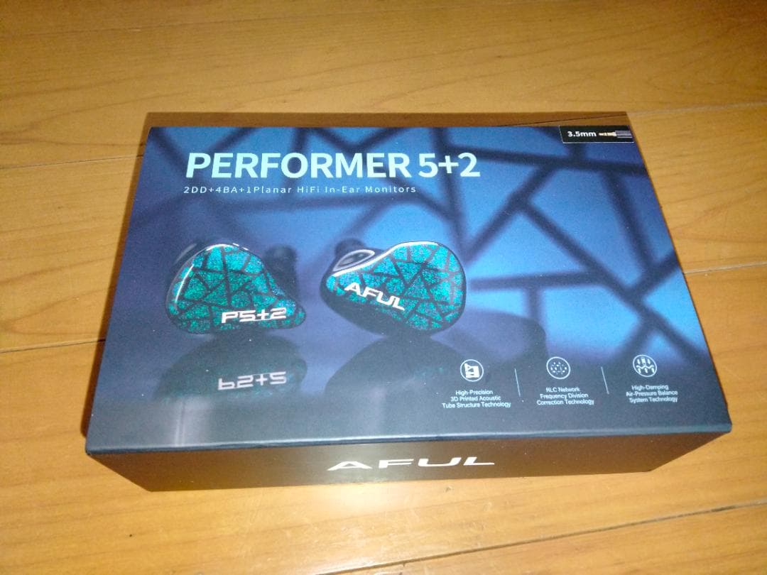 AFUL PERFORMER 5+2 有線イヤホン 3.5mm