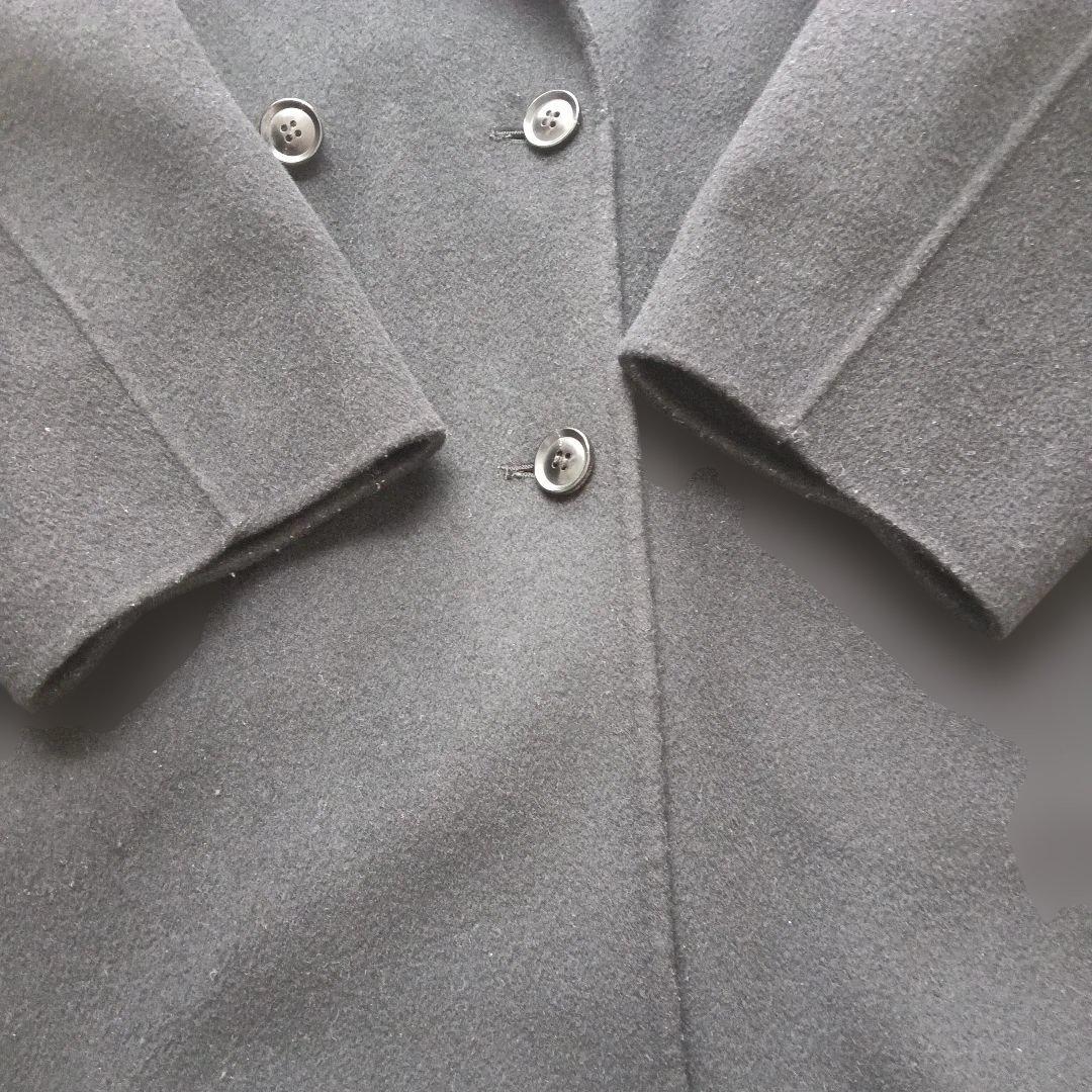 フレームワークハミルトンリバーテーラードコート2024年黒38オーバーサイズ近年